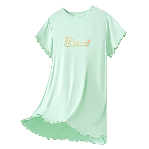 DEESHA Children's Pajamas, Girls' Nightgown, Loungewear, Sleepwear