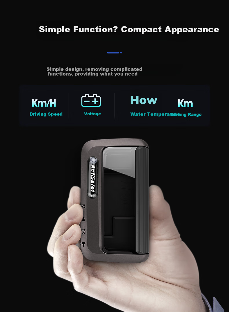 Zianpingxian (ActiSafety) H80 Universal Car HUD Second Generation Multi-Function OBD Speed Display 3
