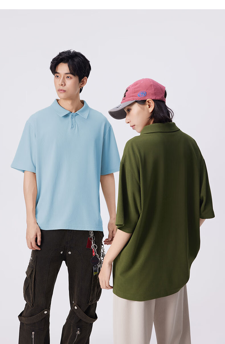 Jeanswest Polo Shirt for Men, Summer Chinese Style National Trend Panda Short-Sleeve Waffle Knit Collared T-Shirt Top C 12