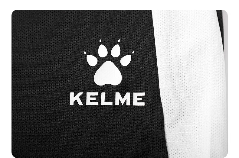 KELME Sports Shorts for Men, Summer Contrasting Color Professional Soccer Match Training Shorts, Black, 2XL 22