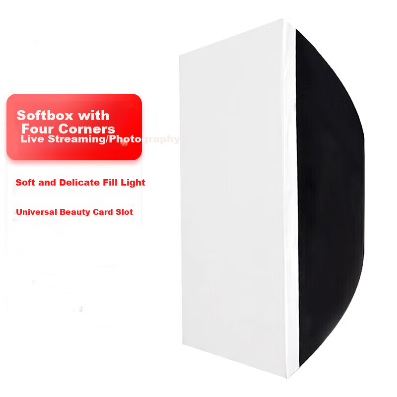 CRENOV Spherical Lampshade Soft Light Cover, Portable Quick-Install Accessory for Professional Photography Studio Shooting, Live Streaming Fill Light, Round Soft Box 60*90cm