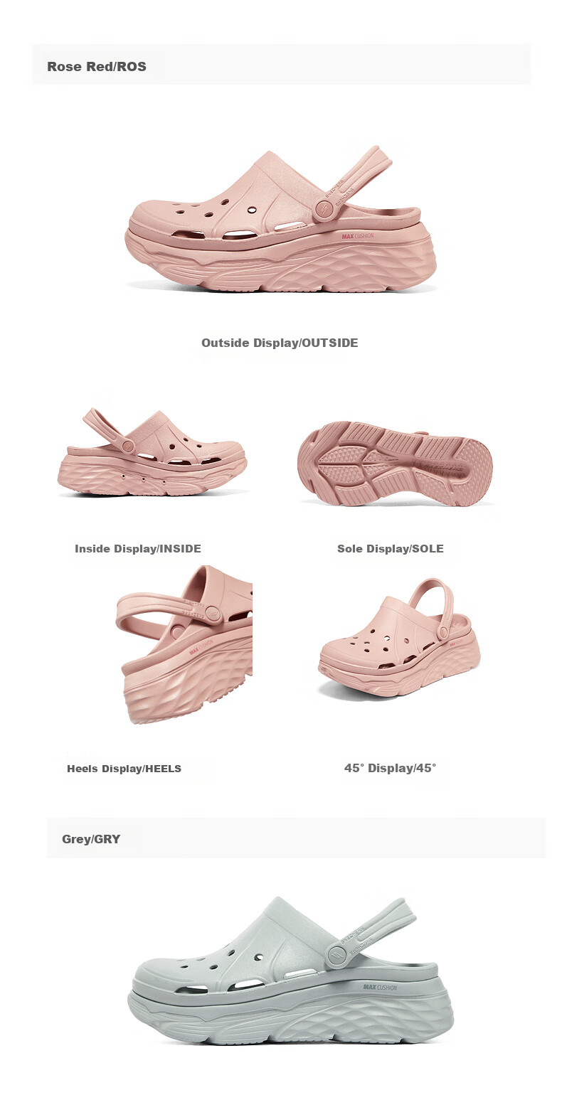 Skechers Women's Summer Perforated Sandals, Platform Shoes with Thick Soles for Outdoor Wear, Beach Shoes with Comfortable Cushioning 12