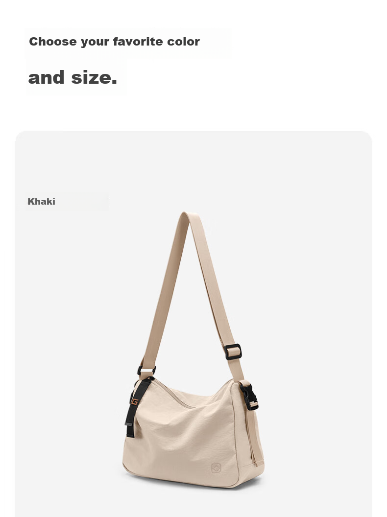 GOLF Shoulder Crossbody Bag for Women, Outdoor Casual Handbag, Water-Resistant Commuter Large Capacity Canvas Bag, Birthday Gift for Wome 12