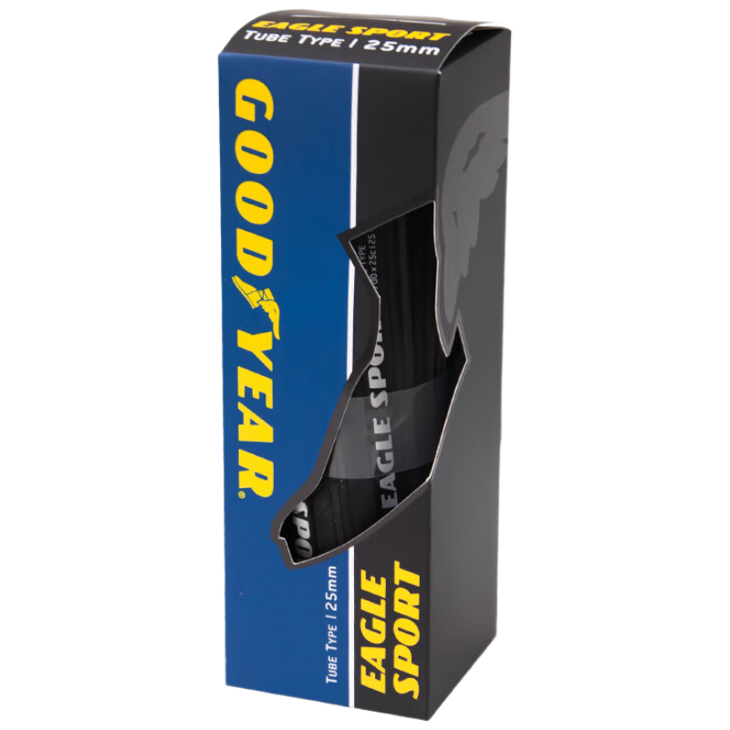 Goodyear Bicycle Road Bike 700×28 Tire EAGLE SPORT Puncture-Resistant Open-Tread Outer Tire Black
