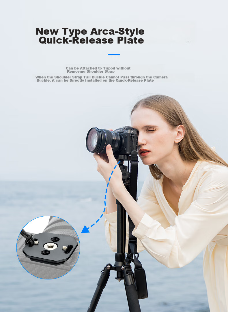 JJC Camera Shoulder Strap, Strap, Lanyard, Quick-Release for DSLR Cameras, Can Be Worn Over Neck Or Crossbody, Suitable for Canon, Nikon, Sony, Fuji (Random Old Or New Version) 10