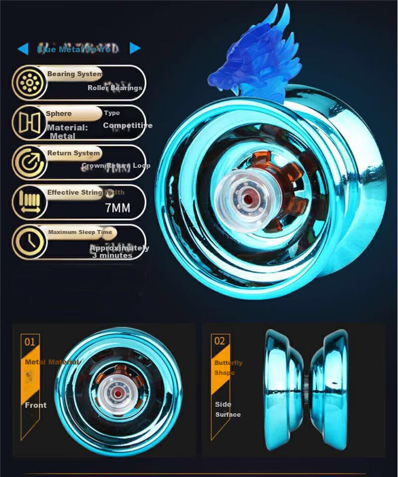 Murcia Yoyo, Children's Toy Competition, Specialized Alloy Yoyo, Automatic Sleep And Spinning, Beginner Toy 5