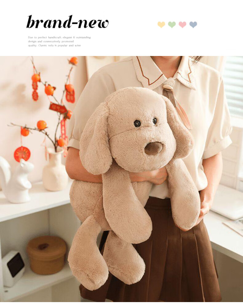 Beishangxing Plush Toy Hugging Dog Doll Stuffed Animal Puppy Sleeping Pillow Doll Gift for Boys And Girls, Birthday Present for Girls 4