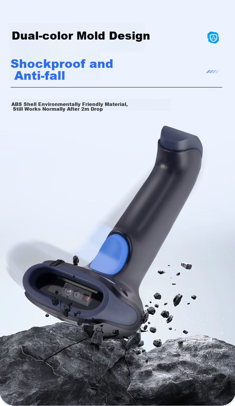 Chiteng Wired 1D/2D Barcode Scanner for Pharmaceutical Traceability, Retail Express Warehouse Logistics Supermarket Product Barcode WeChat Payment Cashier Scanner C968L 11