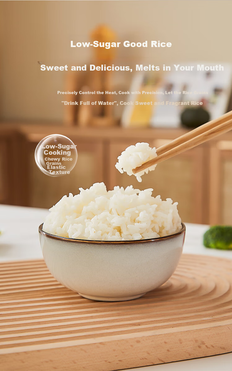 Liven Rice Cooker, Zero Fluorine Titanium Enamel Non-Stick Inner Pot, 3L Capacity, Small Household Electric Rice Cooker for 4-5 People, Smart Reservation Porridge Cooker And Rice Cooking Pot FB-D3568 14