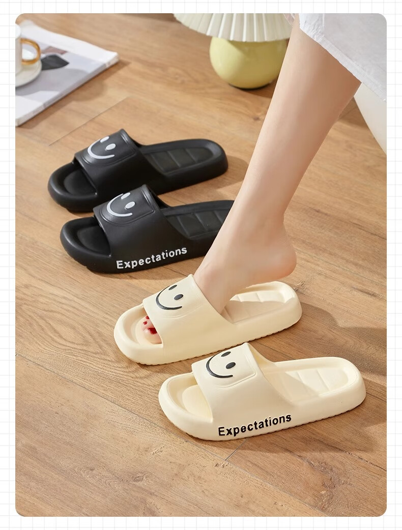 YUZHAOLIN Non-Slip Slippers for Women, Summer Bathroom Shower Home Sandals for Me 17