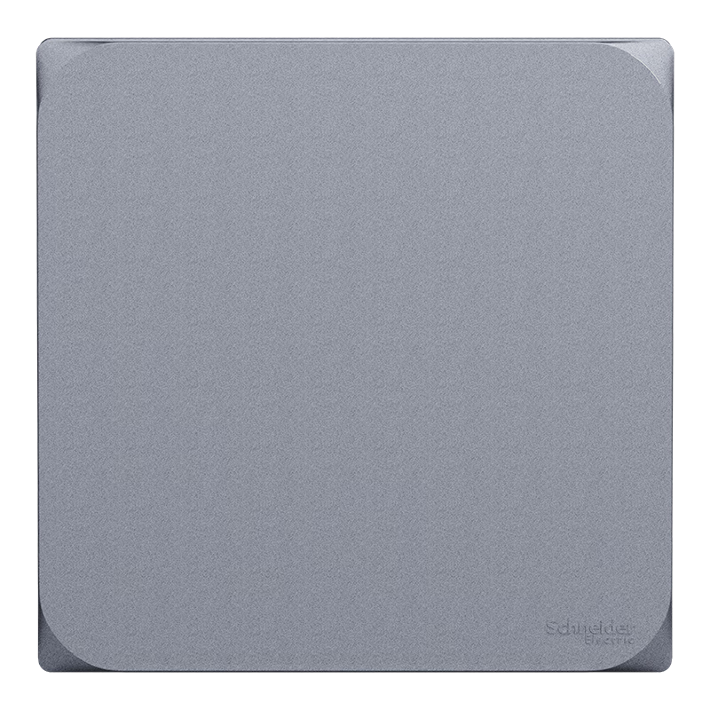 Schneider Single-Pole Double-Throw Switch Panel, 86-Type Concealed Switch Socket, Huan Yue Series, Charming Gray