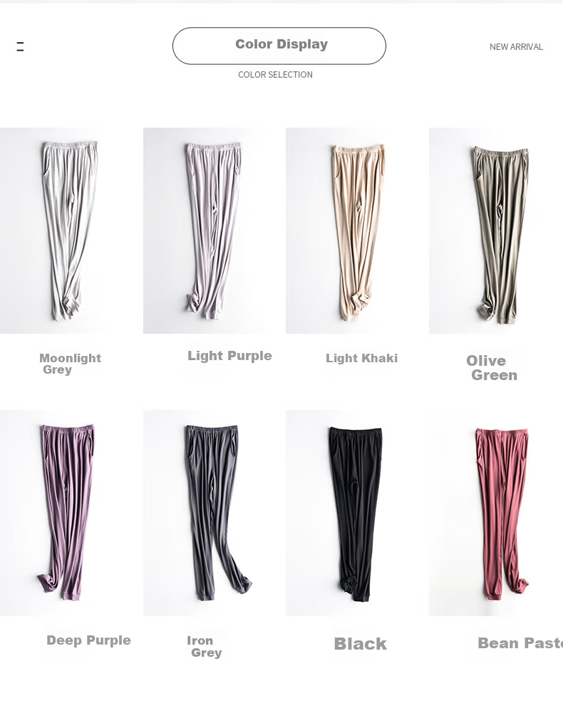 SipianSIPIAN Modal Sleep Pants, Women's Thin Loose-Fitting Long Pants, Pajamas, Casual Loungewear, Trousers for Women, Suitable for Outdoor Wear in Spring And Autumn Seasons 13