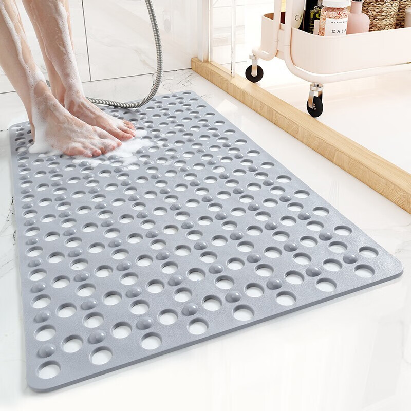 Qiqijia Home Bathroom Non-Slip Mat, Shower Room Bathing Foot Mat, Toilet Large Mat, Bathroom Children's Waterproof And Anti-Fall Floor Mat