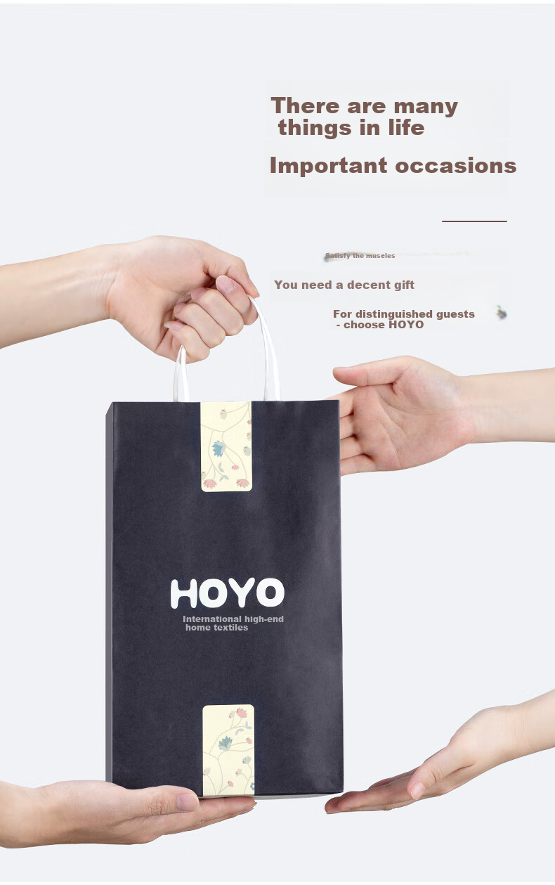 HOYO Japanese Towel Gift Box, Class A Pure Cotton, 2-Pack, Lotus Pattern, Household Absorbent Gift Box, Light Gray + Dark Gray Sports Desig 6
