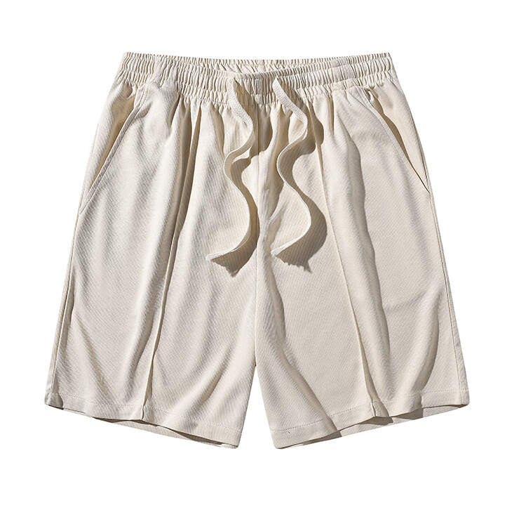 GENIOLAMODE Men's Workwear Shorts Summer Casual Loose Five-Point Pants Trendy Mid-Length Beach Shorts for Youth 7
