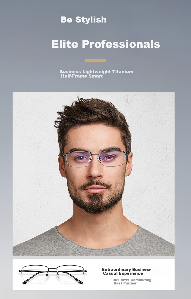 Jingbang Blue Light Blocking Glasses, Suitable for Myopia, Prescription-Free, Anti-Fatigue, for Viewing Phones And Computers 2