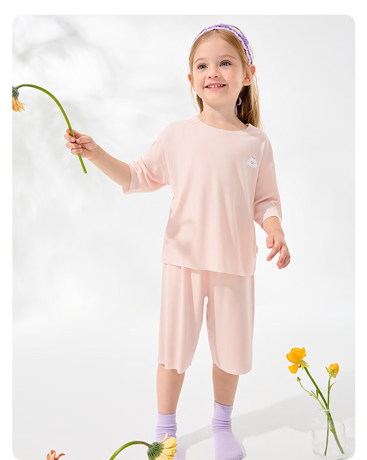 BALABALA Baby Pajama Set, Summer Air Conditioning Wear, Boys And Girls Loungewear, Youkesi Rongxin Pai 209225171207 11