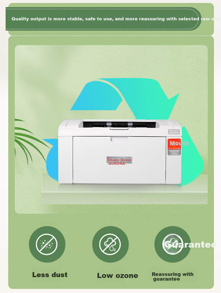 AURORA AD228PW A4 Black And White Laser Printer, Home Homework Printing, WiFi Direct Connection, WeChat Remote Printing 2