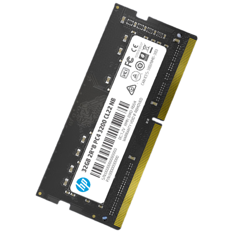 HP 32GB DDR4 3200MHz Laptop Memory Module S1 Series (C22) Original Chips AI Computer Accessory Compatible with Black Myth: Wukong
