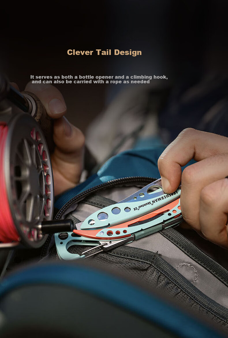 LEATHERMAN SKELETOOL CX Pocket Multi-Tool, EDC Pocket Outdoor Portable Tool 6