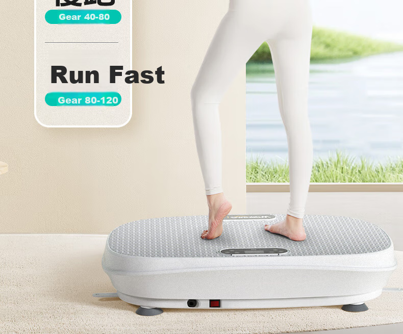 Mdikawe Shaking Machine Fat Burning Equipment Fitness Equipment Rhythm Machine Lazy Full Body Fat Burning Belly Slimming Device Weight Management Pla 9