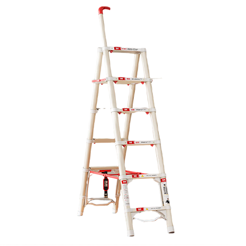 AOPENG Folding Ladder, Household Use, Extendable A-Frame Ladder, Six-Step Indoor Climbing Ladder, Outdoor Portable Engineering Ladder