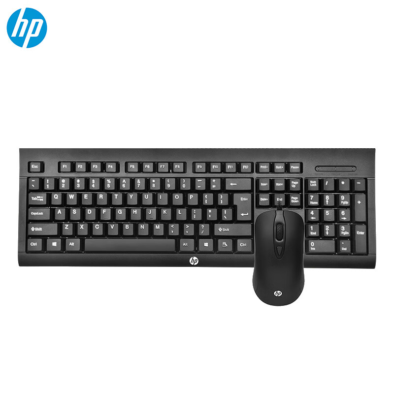 HP Keyboard And Mouse Combo, Mechanical Feel Gaming E-Sports Wired USB Interface, Compatible with Laptops And Desktop Computers, Suitable for Business And Office Use