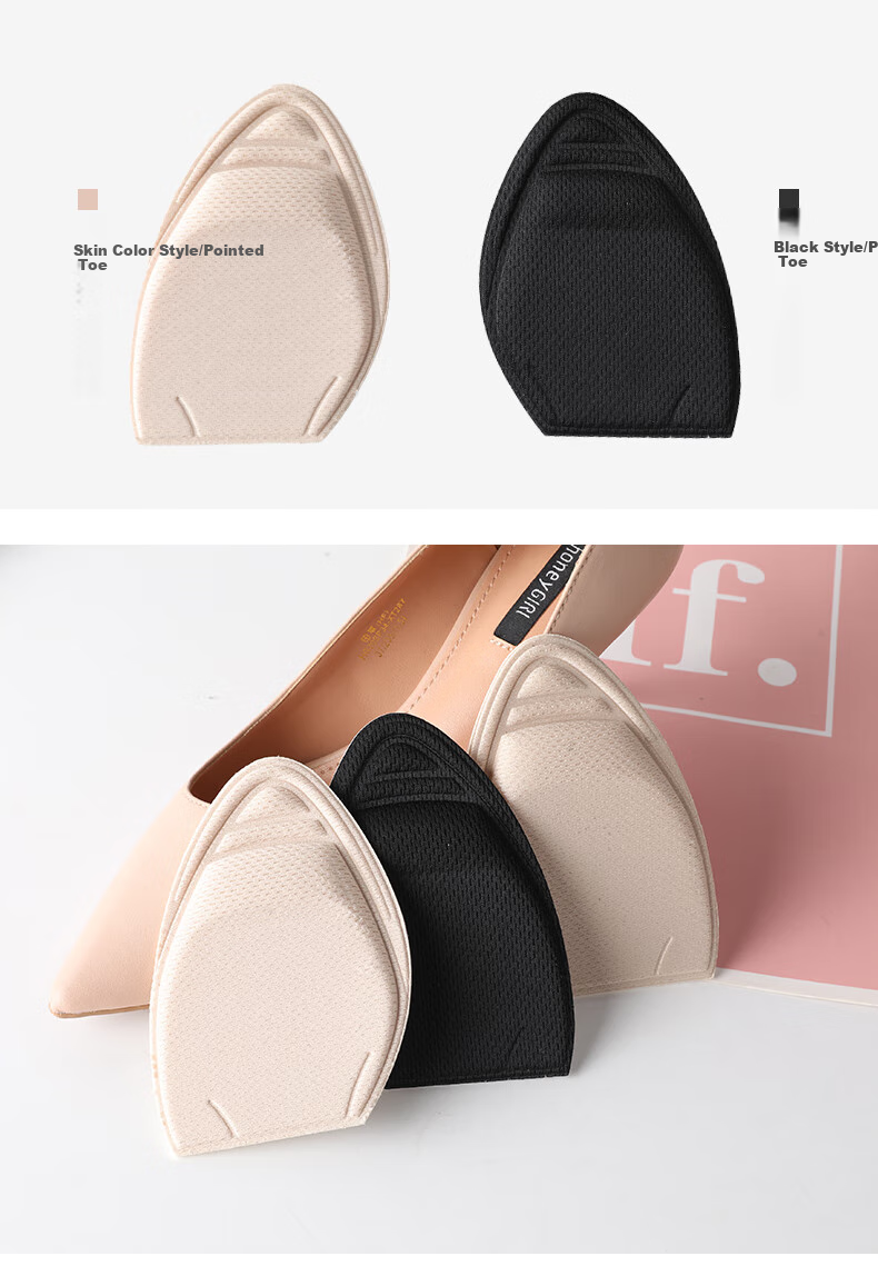 FOOTOPPO Front Palm Pad Half Pad for Women's High Heels And Leather Shoes, Semi-Sized Shoe Insoles, Thickened Shoe Inserts, Foot Pads And Cushions for Shoes That Are Too Big 12