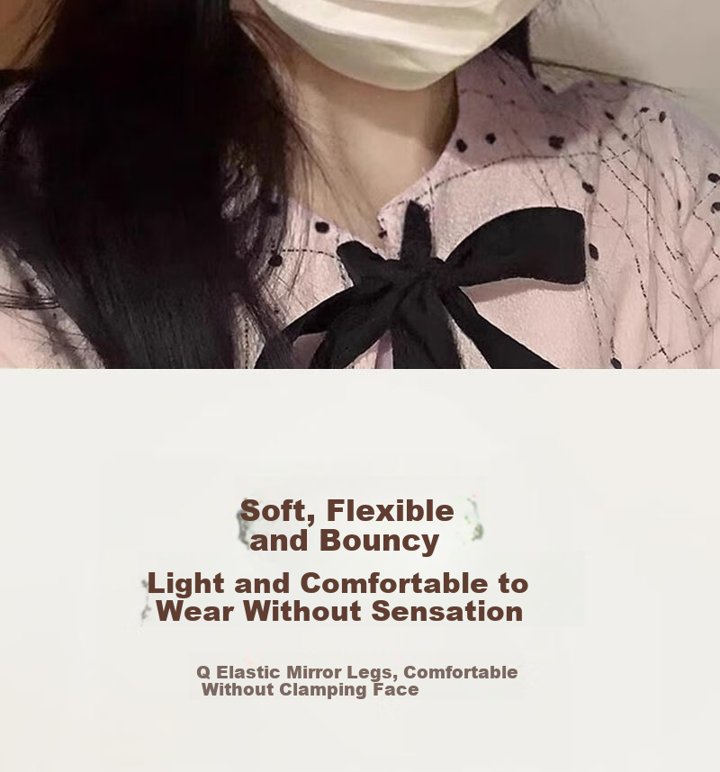 Boshide Blue Light Blocking Glasses, Non-Prescription Lenses, Cold Tea Color Plain Face Glasses for Round Faces, Making Face Look Smaller And More Elegant, Cold Tea Color 8