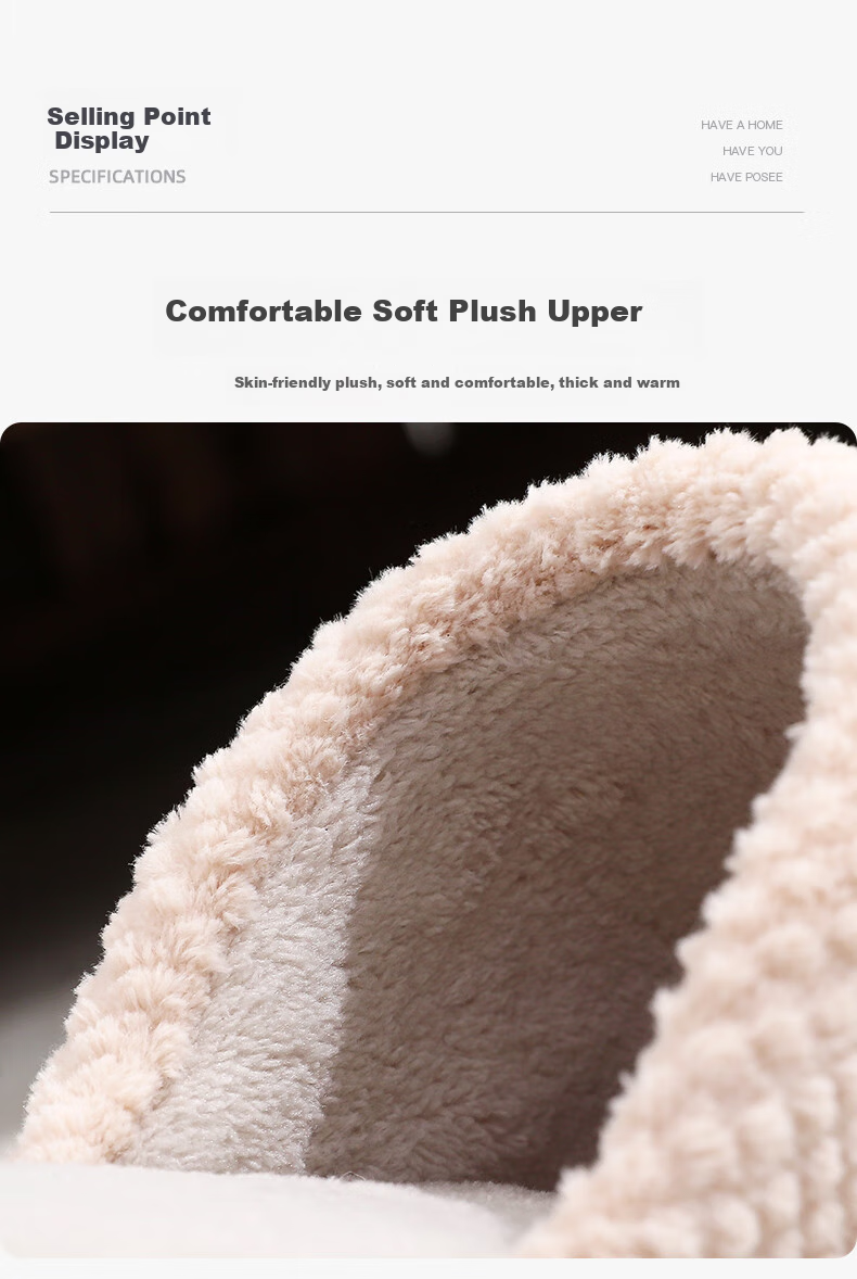 GUOLUOFEI Spring And Autumn Cotton Slippers for Men And Women, Indoor Home Slippers, All-Season Cotton Slides, Gray, Size 44-45 4