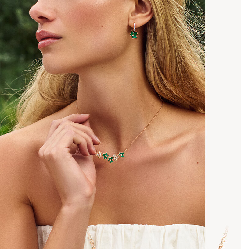 LOLA ROSE Evergreen Ivy Necklace for Women, Birthday Gift for Girlfriend, Wife, Or Best Friend 3