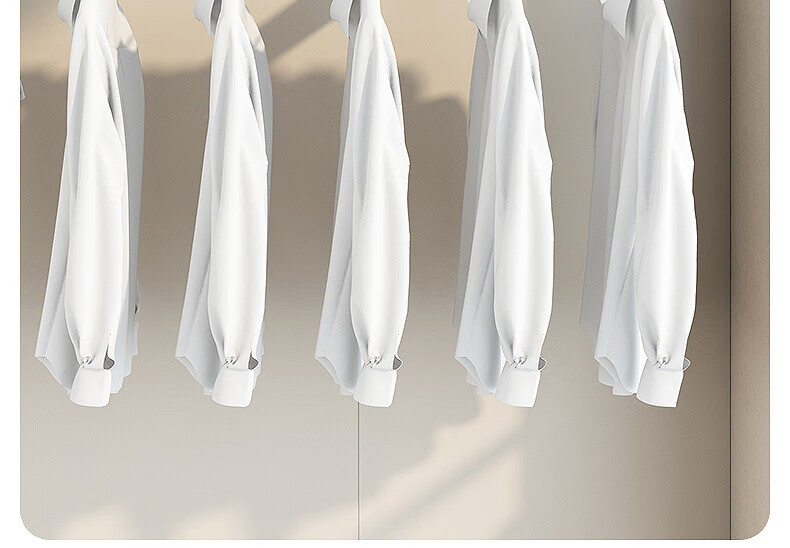Baoyouni Side Wall Folding Clothes Drying Rack, Wall-Mounted Fixed Clothes Hanger, Balcony Side-Mounted Clothes Drying Rod 4