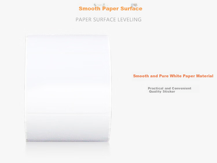 Befon Self-Adhesive Label Paper, Coated Paper 100mm*60mm, 800 Pieces, Single Row, Barcode Paper, Printing Stickers 6