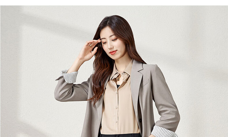 Langsha Women's Spring Summer Thin Suit Pants Pencil Pants Cigarette Pants Professional Workwear Commuter Casual Trousers 21