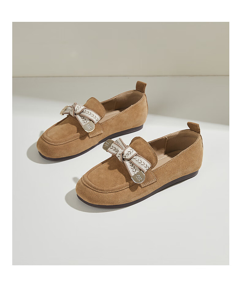 DAPHNE Suede Birkenstock Style Women's Fashion Retro Flat Casual Comfortable Loafers Black Fleece Lined Size 37 9