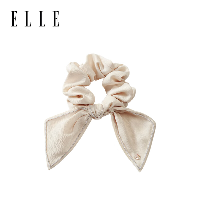 ELLE Hair Ties for Women, Soft Large Intestine Style Ponytail Hair Bands, Elastic Hair Accessories, Gift for Girlfriend, Mid-Autumn Festival Present