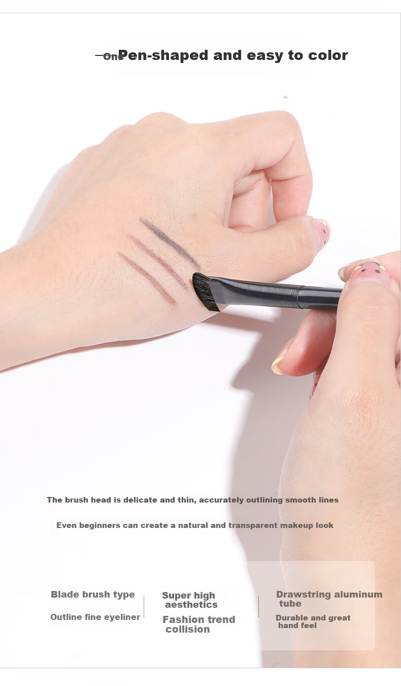 Dongyiyanxuan New Year Gift Mini Mallet, Gradient Lip Brush, Lipstick Brush, Round Concealer Brush, Cangzhou Makeup Brush, Beauty Tools 3