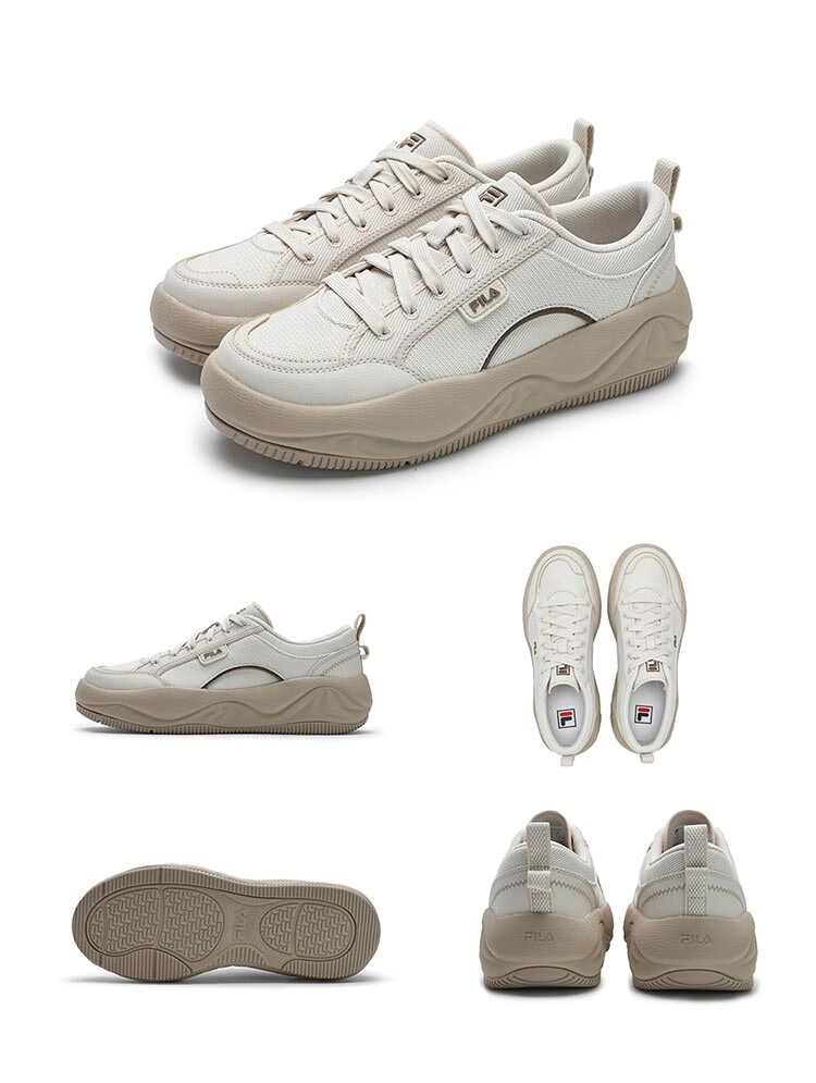 FILA Official Men's Shoes, COOKIES Retro Canvas Shoes, Cookie Shoes, Fashionable Casual Shoes 15