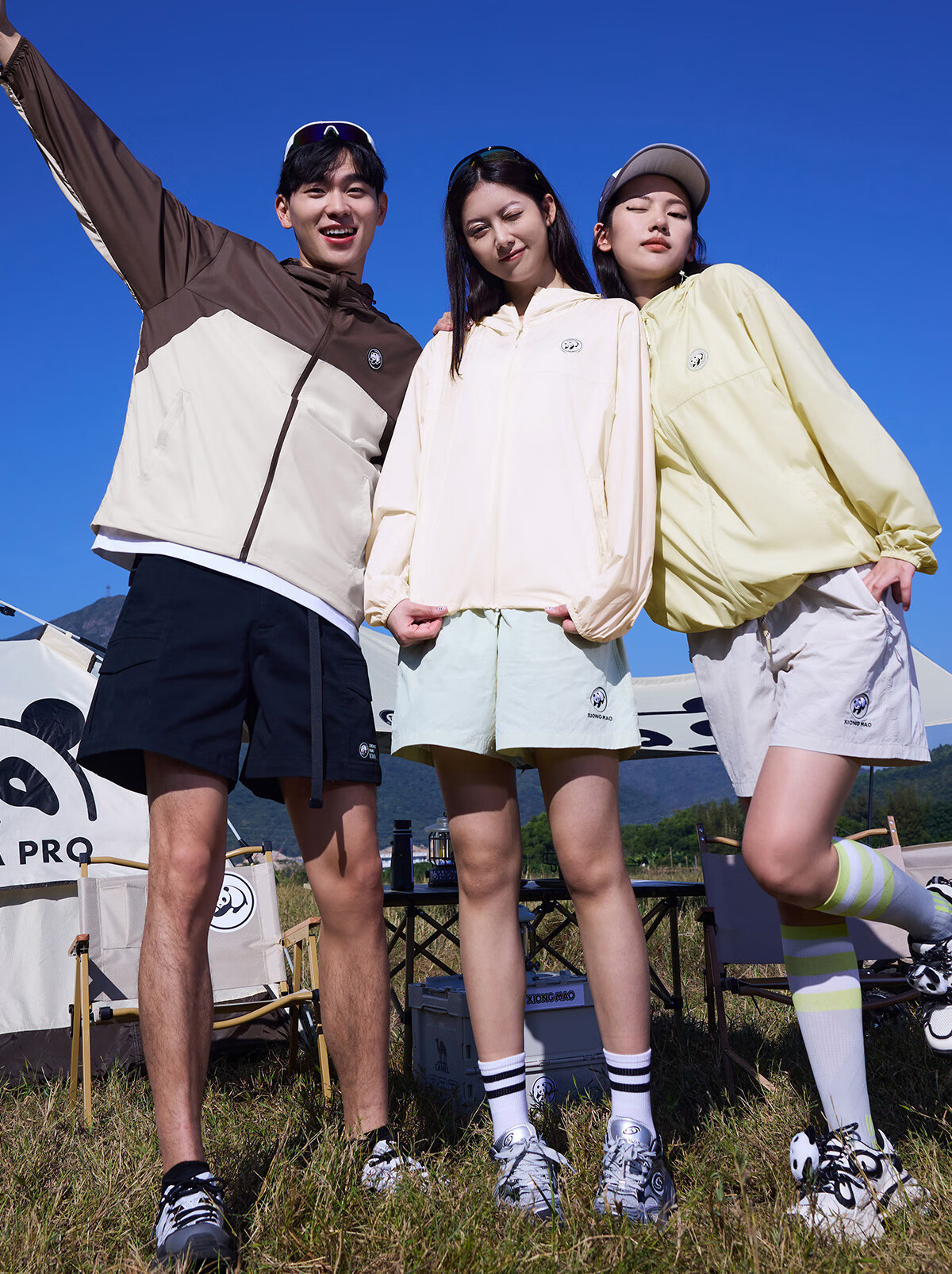 Xiongmao Luotuo Series Popsicle 2.0 Sun Protection Jacket for Women, Spring And Summer Cycling Fishing Breathable Sun Protection Clothing for Men White, L 2
