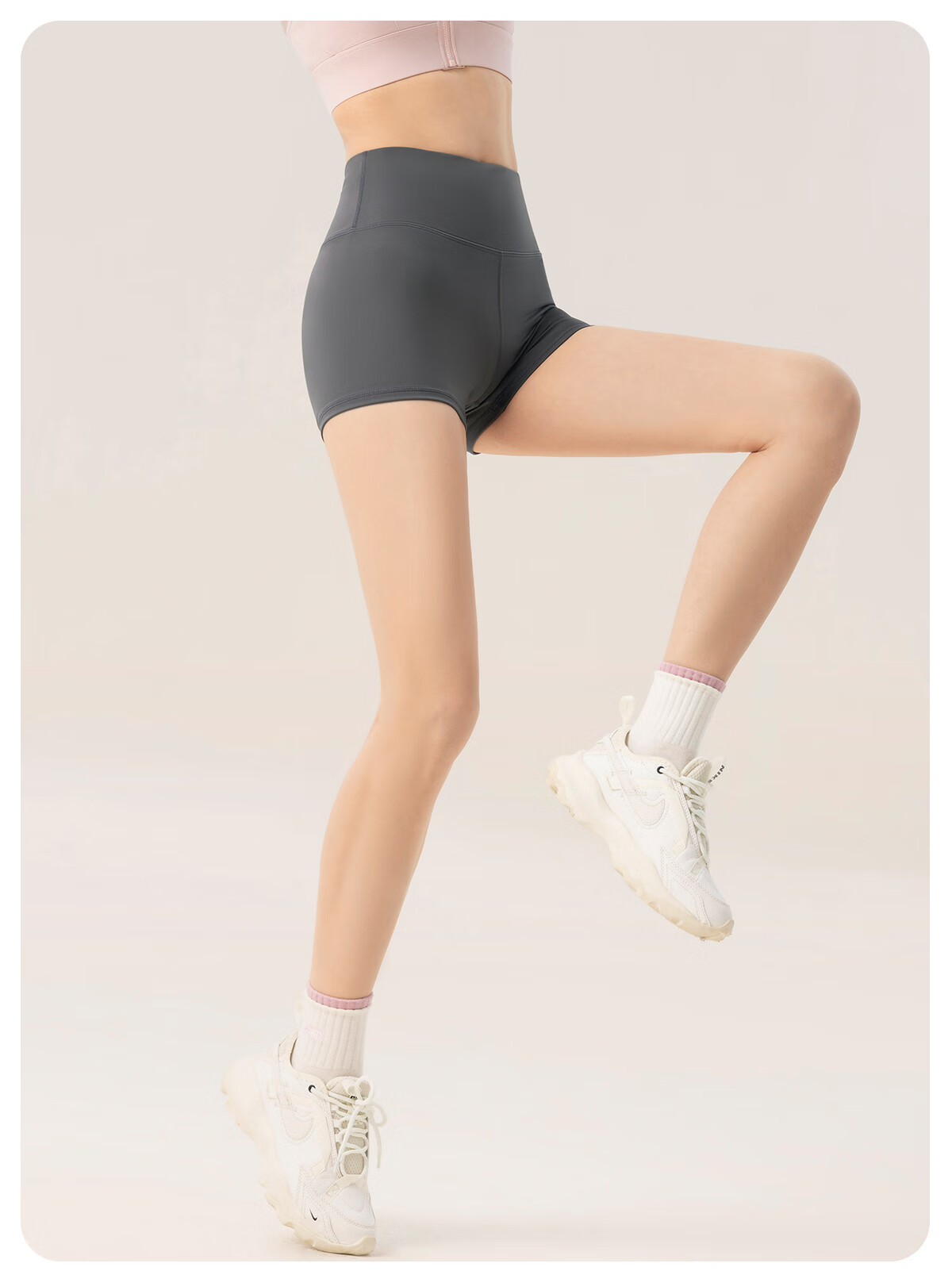 361° Women's Summer Thin Yoga Shorts Three-Quarter Yoga Pants Cycling Fitness Sports Shorts for Women 21