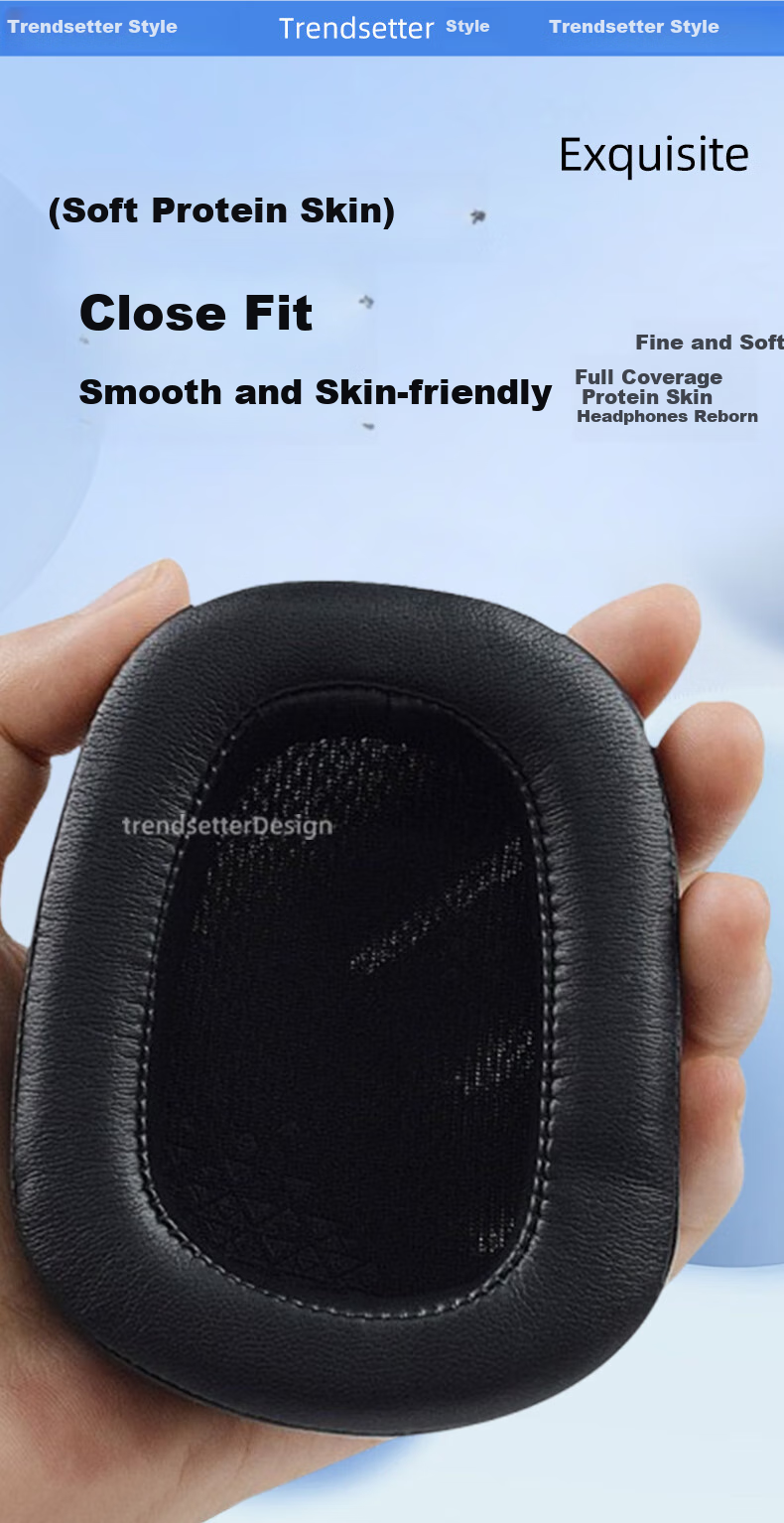 Trendsetter Suitable for Logitech G633s/g933s/g533/g935/g433/g635 Headphones, Ear Cushion Covers, Protective Covers 3
