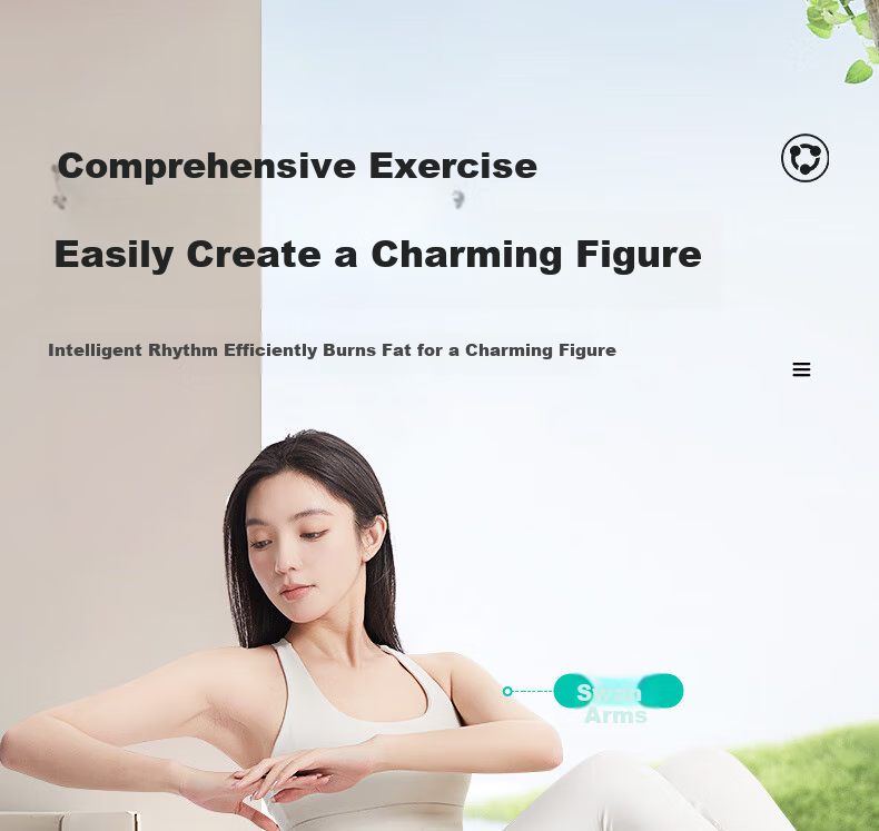 Mdikawe Shaking Machine Fat Burning Equipment Fitness Equipment Rhythm Machine Lazy Full Body Fat Burning Belly Slimming Device Weight Management Pla 4