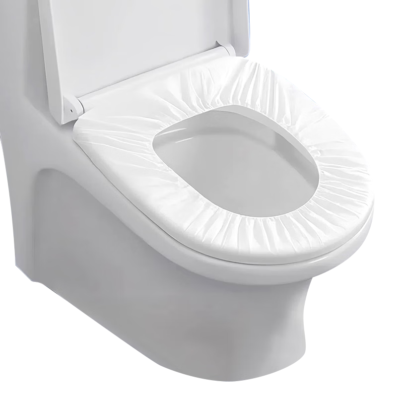 QIHAIQIU Disposable Toilet Seat Covers for Postpartum Women, 10-Pack Travel Hotel Full Coverage Extra Large Thick Waterproof Seat Protectors