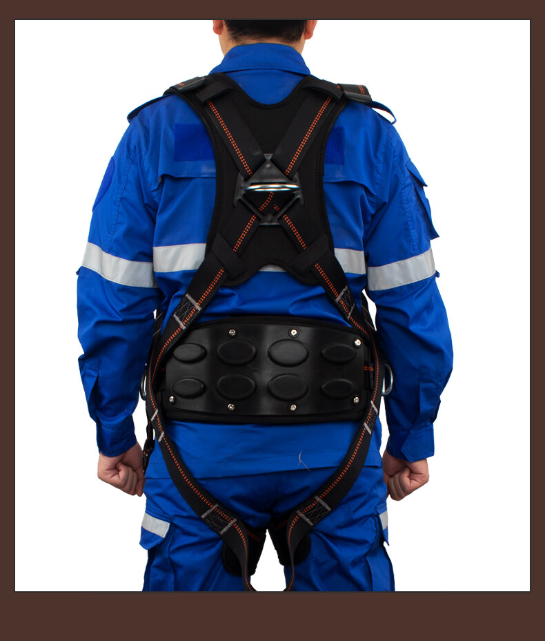 Shandouao SHANDUAO Full-Body Five-Point Wind Power Safety Harness, High-Altitude Work National Standard AD9073, Individual Safety Harness 3