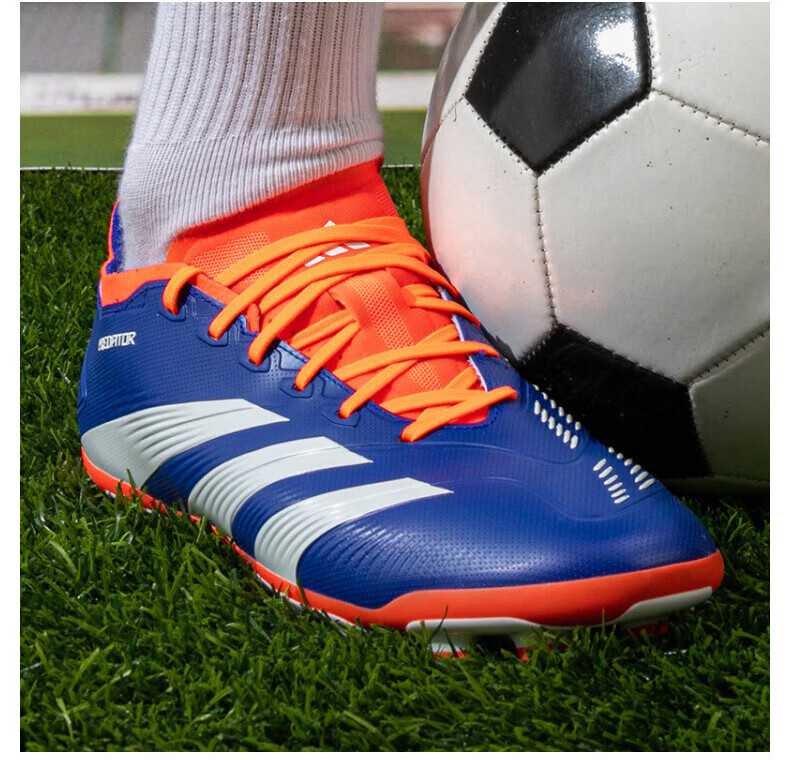 Adidas Adidas Men's And Women's Shoes, 2025 New AG Artificial Turf Short Stud Soccer Cleats, IF6312, Size 41 3