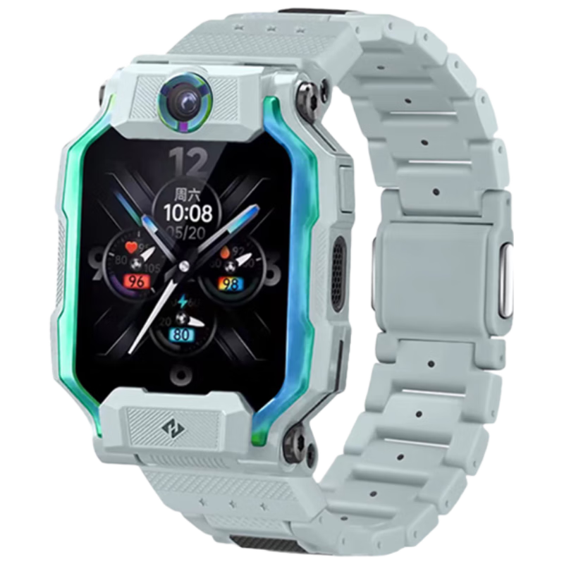 MSSM Compatible Watch Band for Xiaotiancailiao Z12/11/z10/z9/Z8A Children's Student Smartwatch, Magnetic Clasp Watch Band for Z7S/Z6P/z3/D3/Q2A/z6s, Moon Rock Gray
