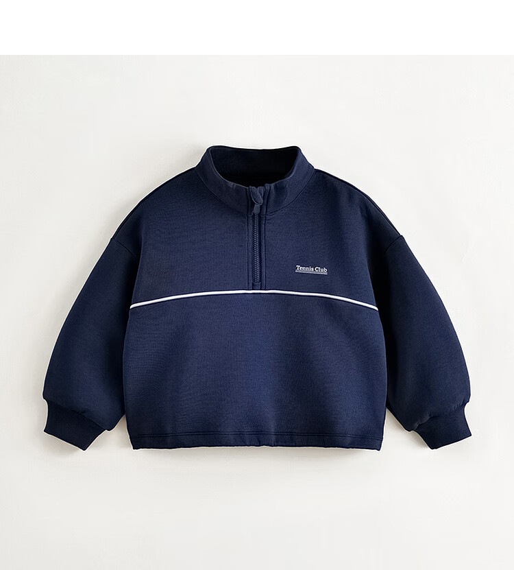 MARC&JANIE Kids Air Cotton Stand Collar Sports Sweatshirt Children's Jacket Spring 2025 550350 9