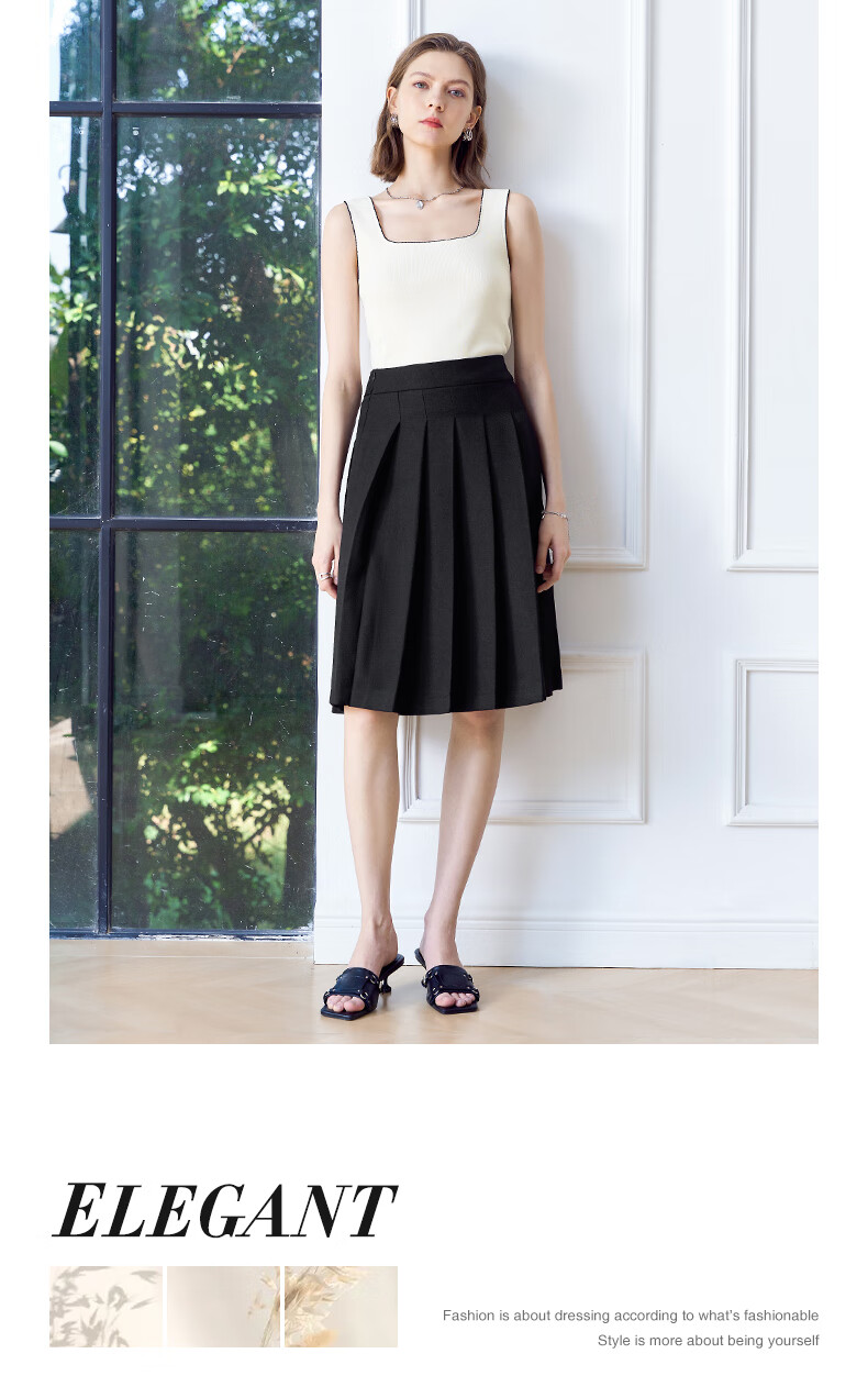 YANYEE Elegant Square Neck Camisole for Women, 2025 Early Spring Inner Layer, High-End Sleeveless Undershirt, Off-White, Size S 2