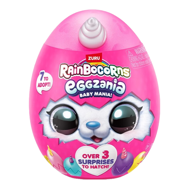 ZURU Cloud Wave Unicorn Magic Egg Mini Hug Egg Plush Toy, Birthday Gift for Boys And Girls