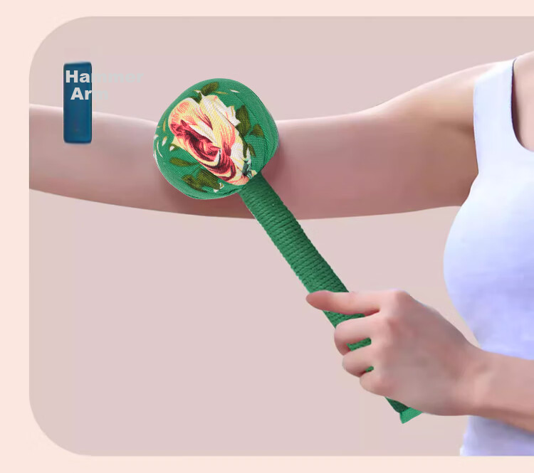 Hunlianqingcheng Mugwort Hammer Massage Tuber, New Year And New Year's Gift, Company Annual Meeting Gift, Employee Gift, Elders Gift, Customer Gift, Souvenir, Prize 10